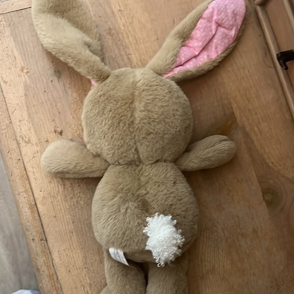 “Make Believe Ideas” Plush Bunny Rabbit Tan Sewn On Face Soft - Picture 4 of 7